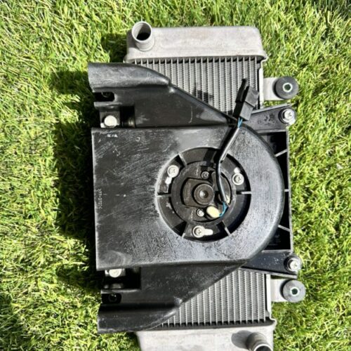 OEM Kawasaki Ninja 300cc Radiator & Cooling Fan (2013–2017)